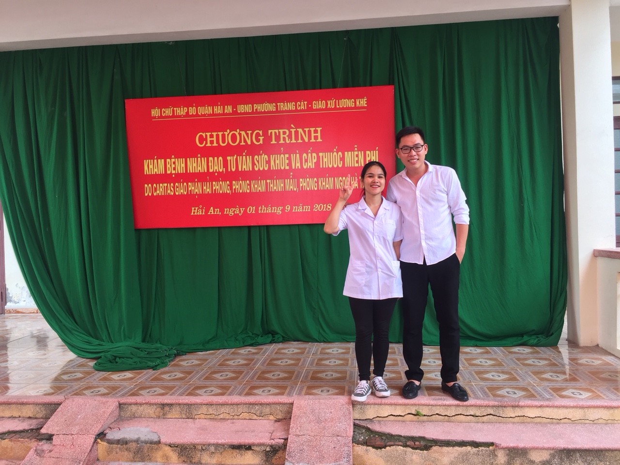 có em Nghĩa động viên không tươi sao được