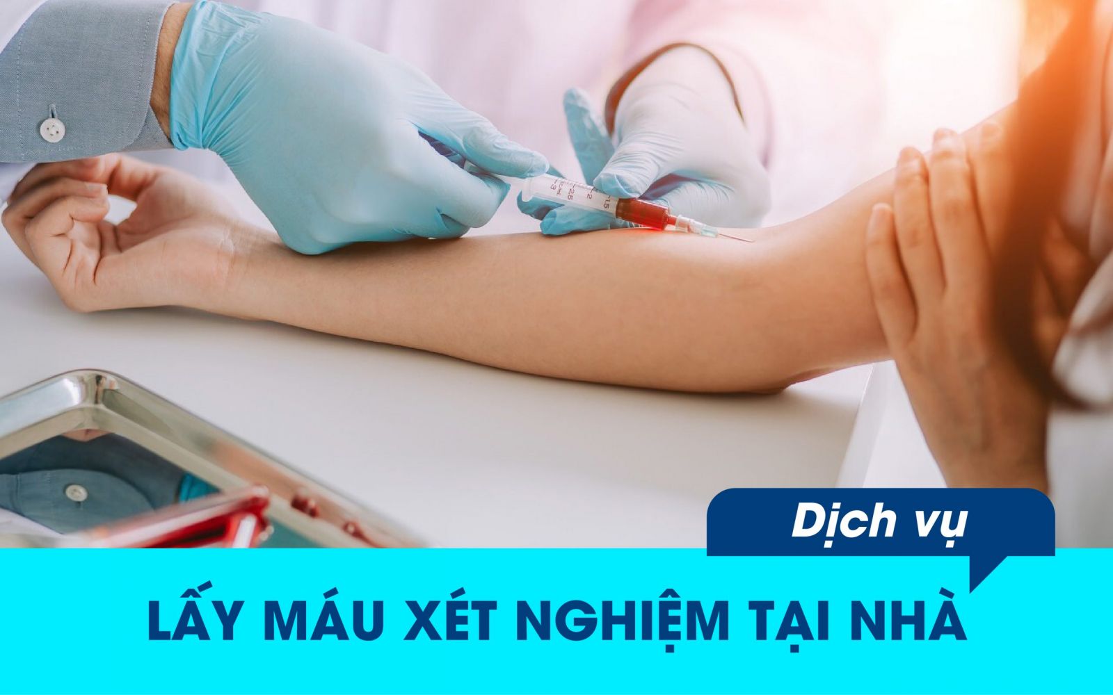 Dịch vụ lấy máu xét nghiệm tại nhà Hải Phòng